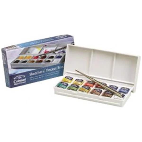 Alvin Cotman Watercolor Sketchers Pocket Box 390640 - main